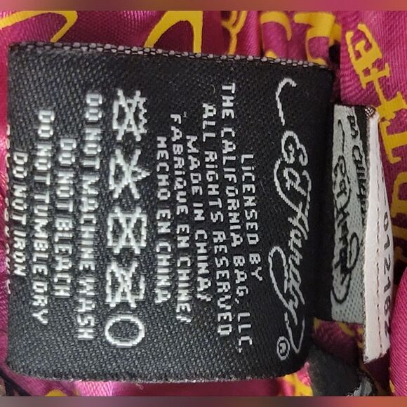 Ed Hardy Pep Rally Whitney Wristlet Handbag - Picture 4 of 6